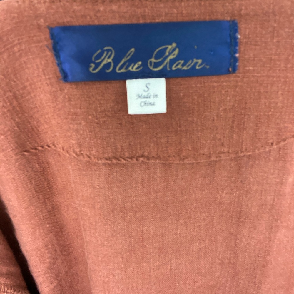 Linen Wrap Dress - Picture 4 of 4